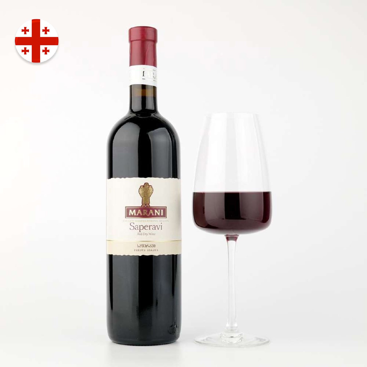 Vin georgia sapevari rosu sec l 